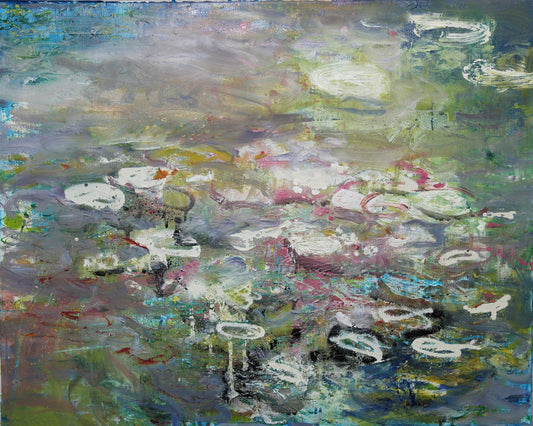 Ethereal Lily Reflections