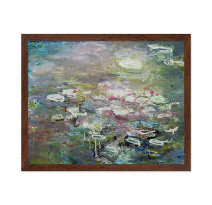 Ethereal Lily Reflections
