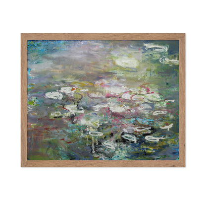 Ethereal Lily Reflections