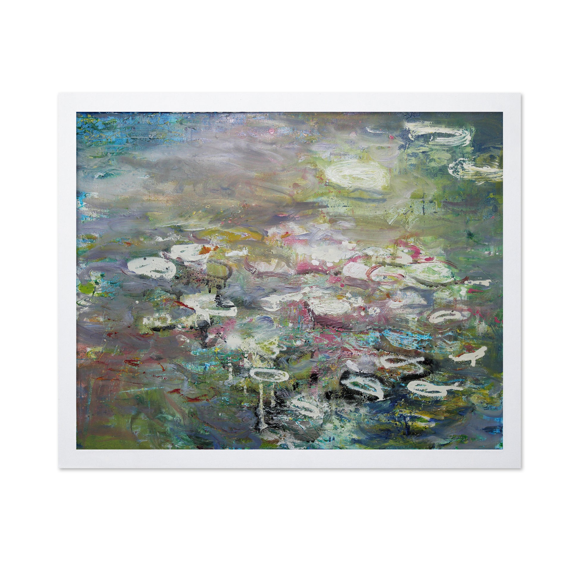 Ethereal Lily Reflections