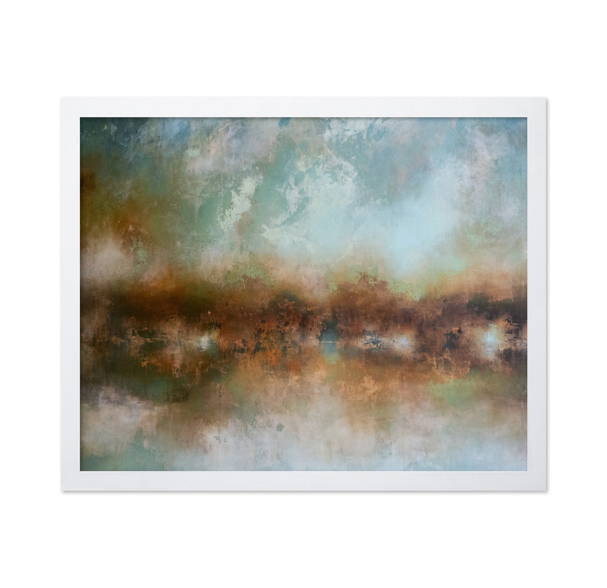 Misty Abstract Tower