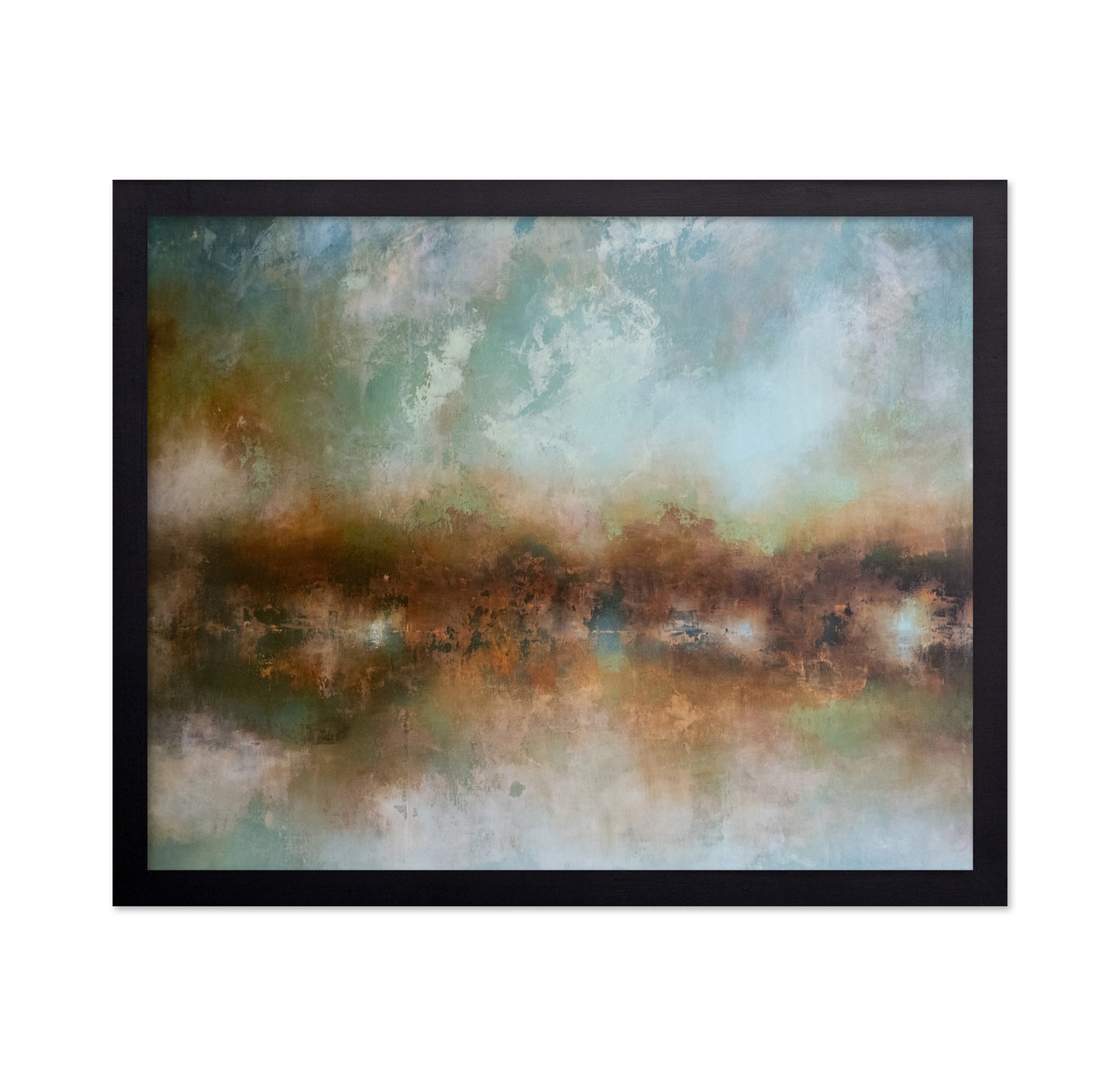 Misty Abstract Tower