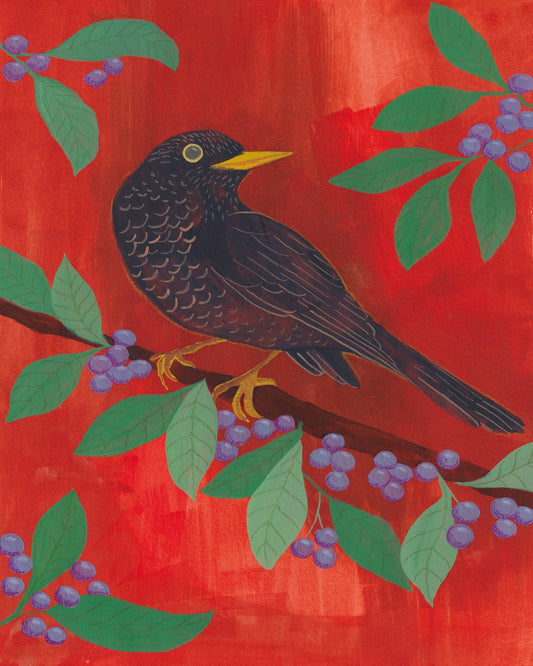 Blackbird Berry Branch