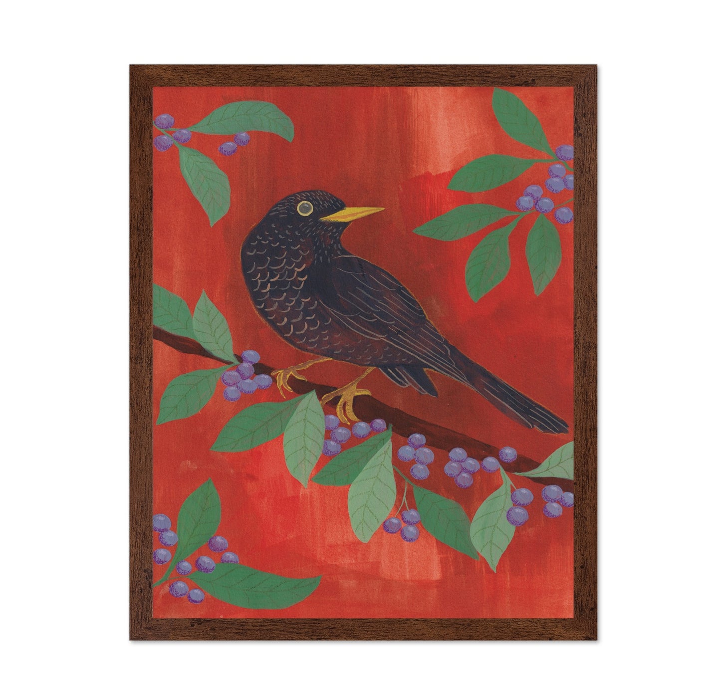 Blackbird Berry Branch