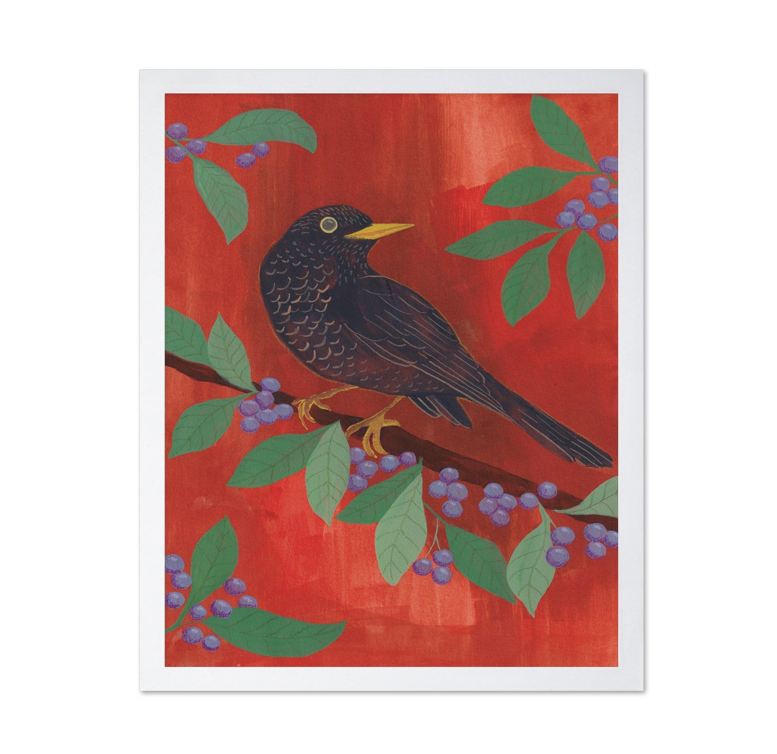 Blackbird Berry Branch