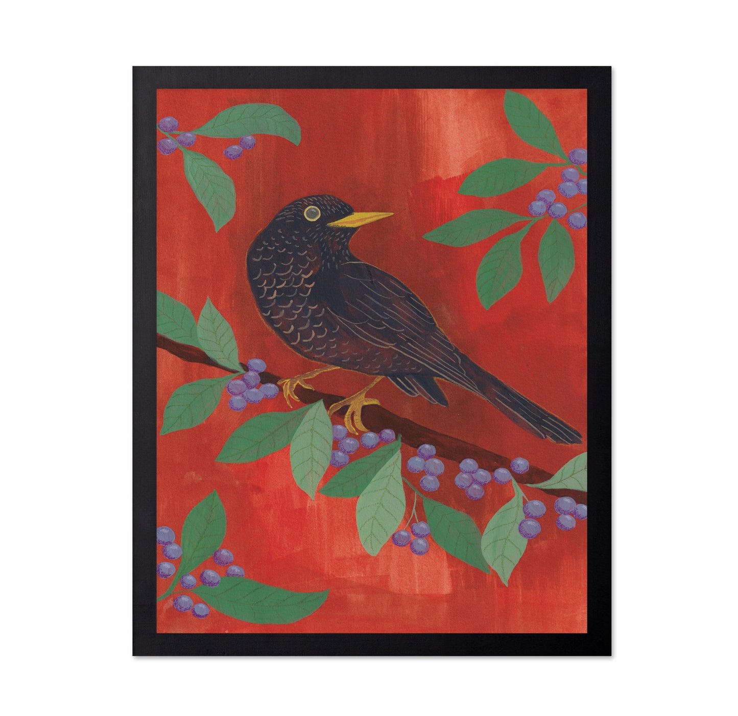 Blackbird Berry Branch