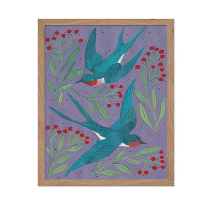 Twin Swallows Flight