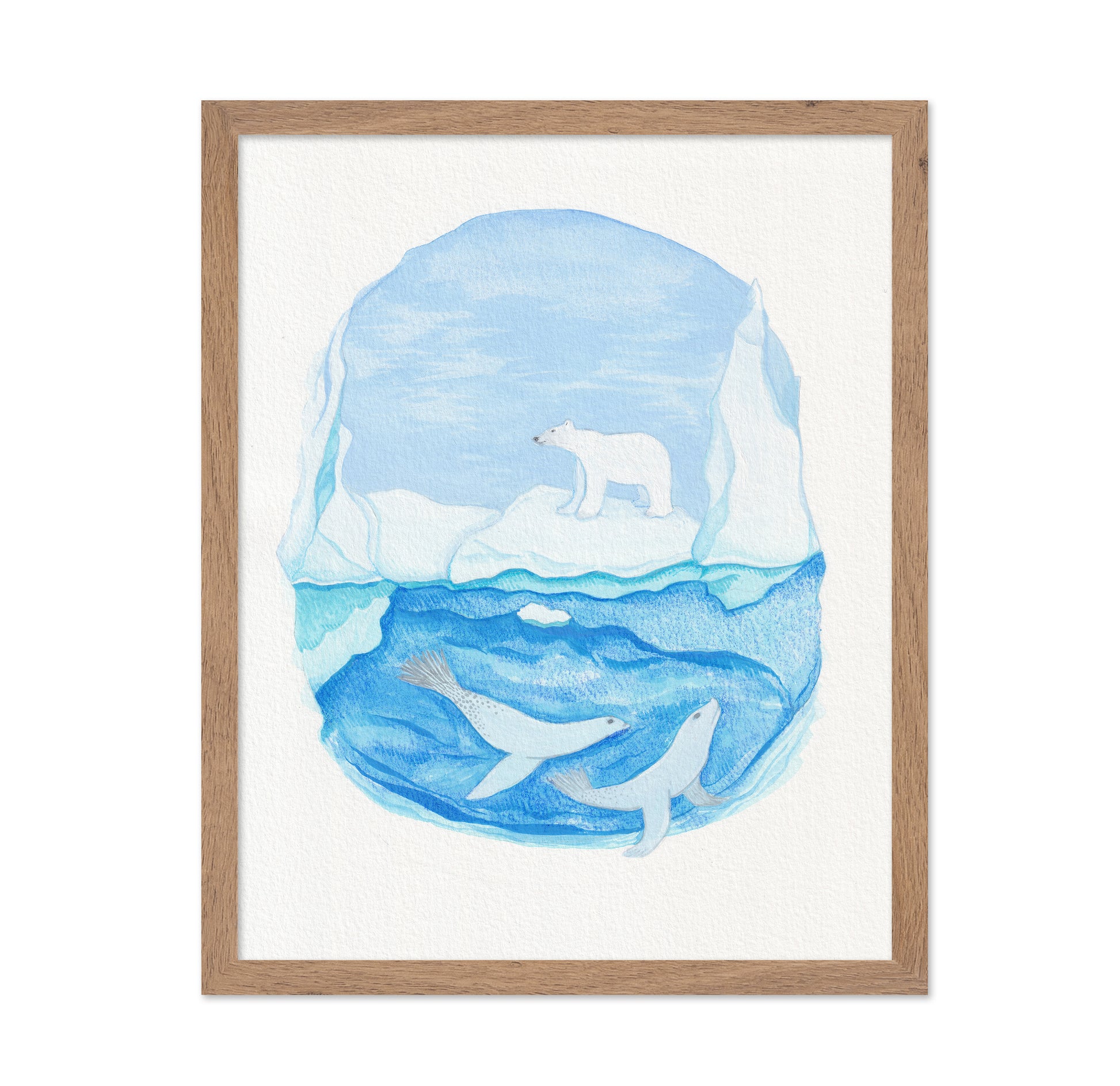Arctic Bear And Seals