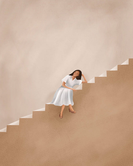 Dreaming On Stairs