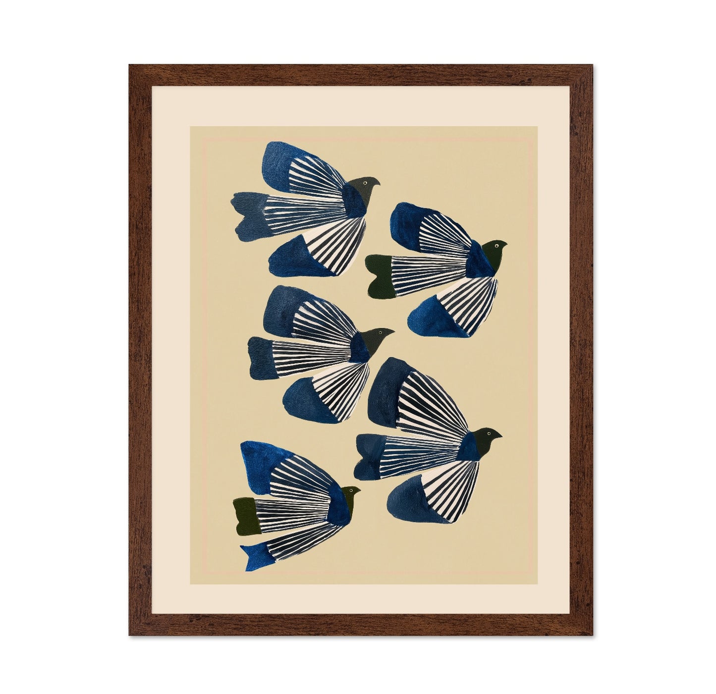 Blue Winged Birds