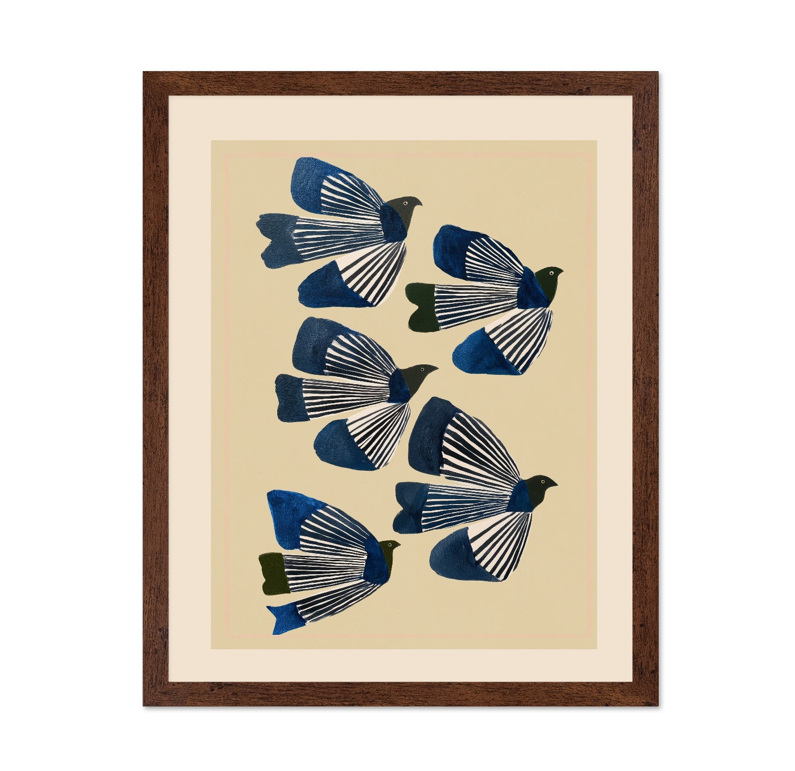 Blue Winged Birds