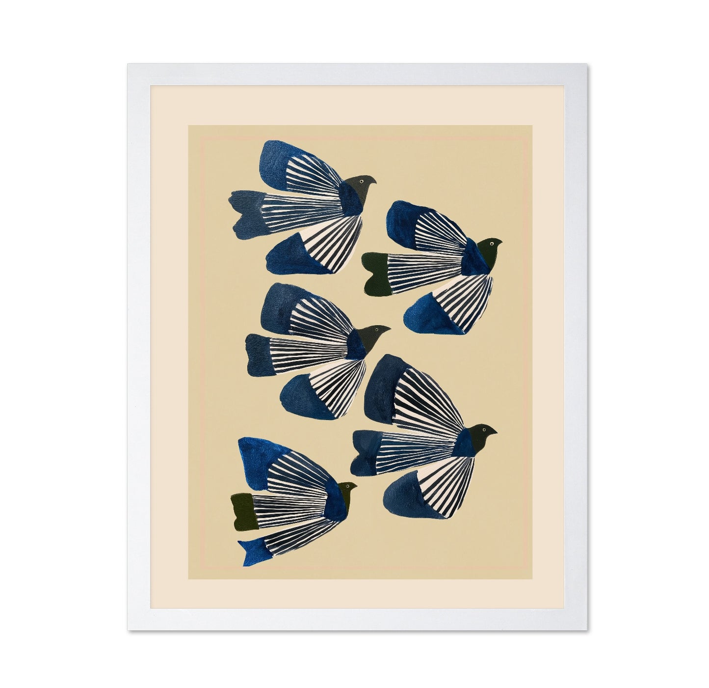 Blue Winged Birds