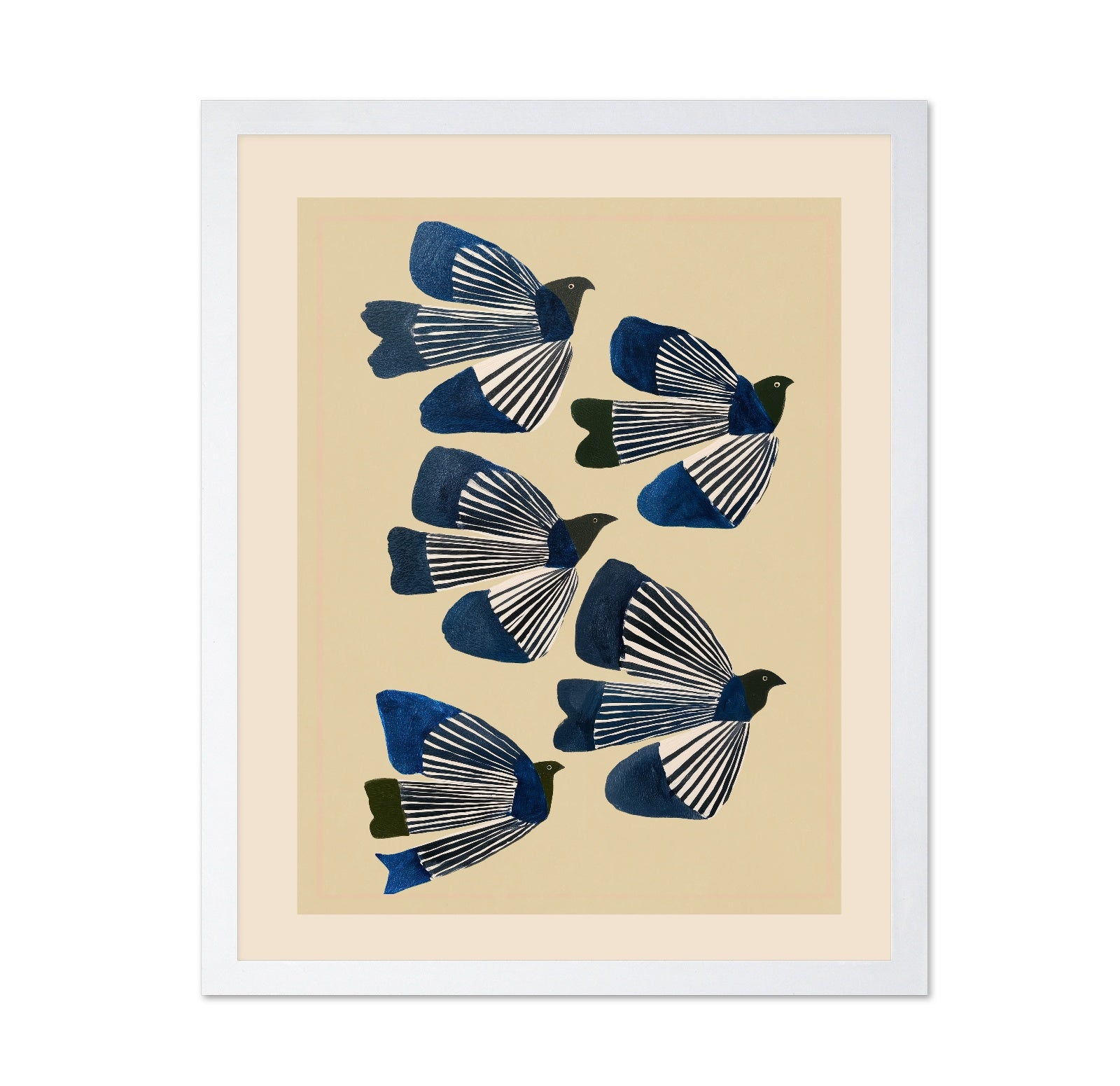 Blue Winged Birds