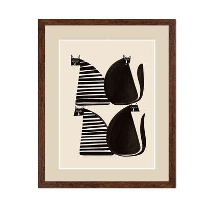 Minimal Black Cat Pair