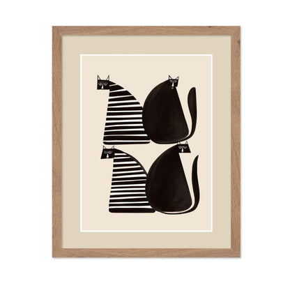 Minimal Black Cat Pair