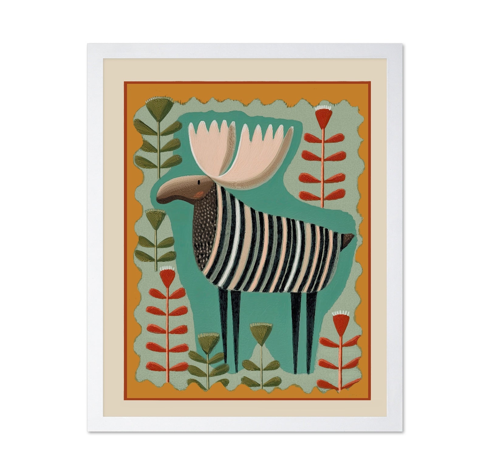 Folk Moose Forest