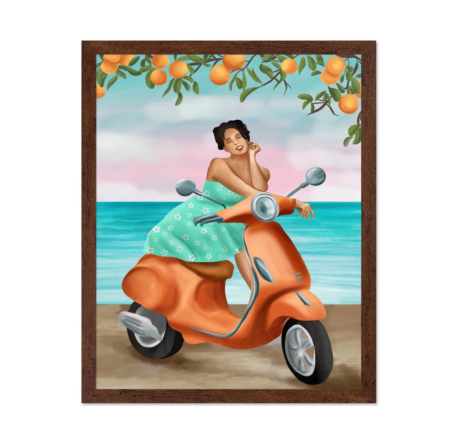Seaside Scooter Dream