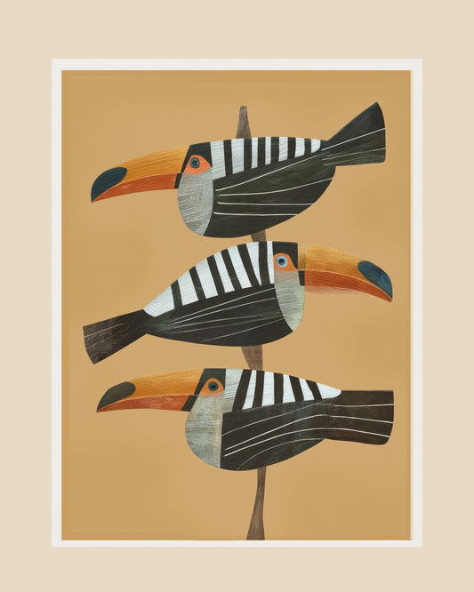 Tropical Toucan Trio