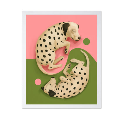 Dalmatian Yin Yang