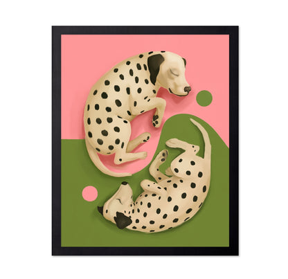 Dalmatian Yin Yang