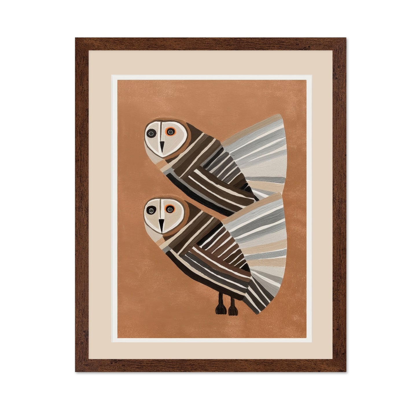 Striped Owl Duo