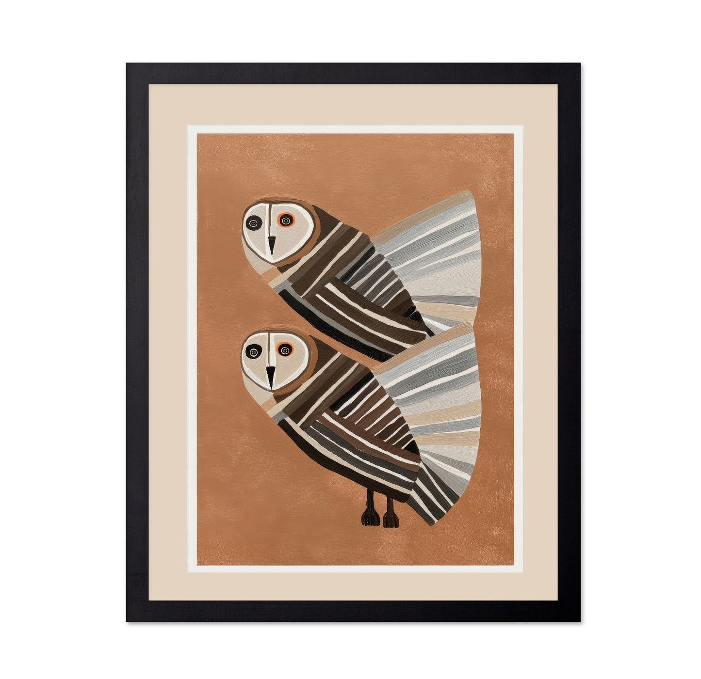 Striped Owl Duo