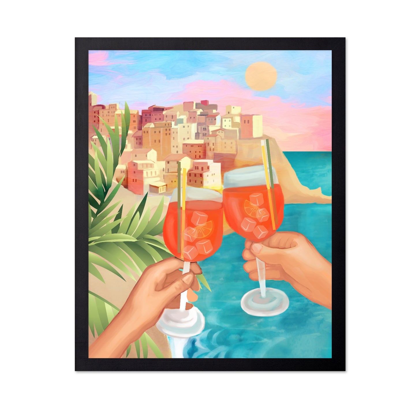 Sunset Coastal Cheers