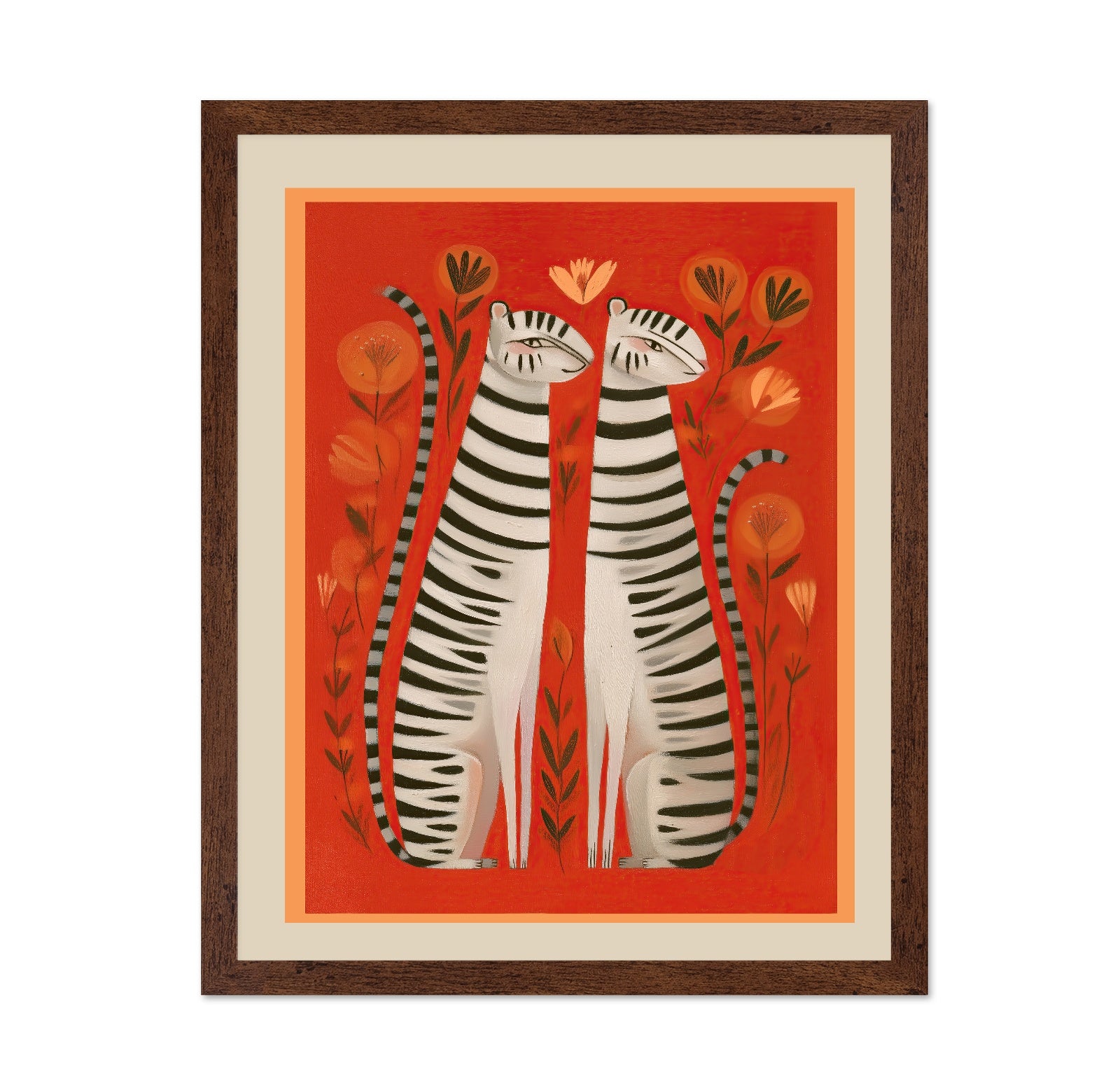 Striped Cat Duo