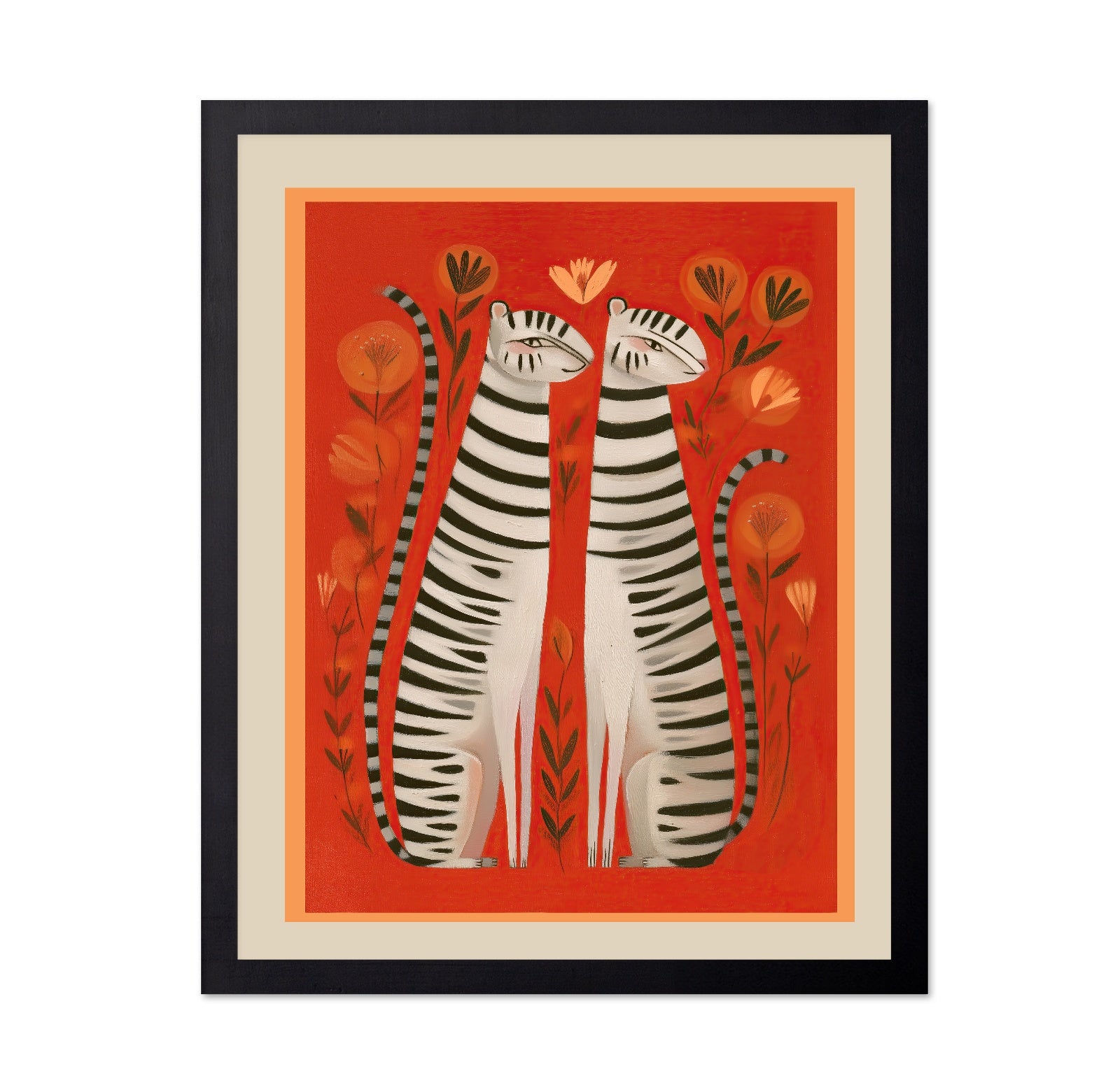 Striped Cat Duo
