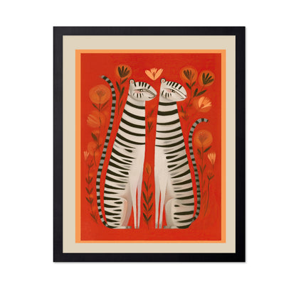 Striped Cat Duo
