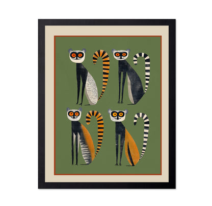 Striped Lemur Quartet