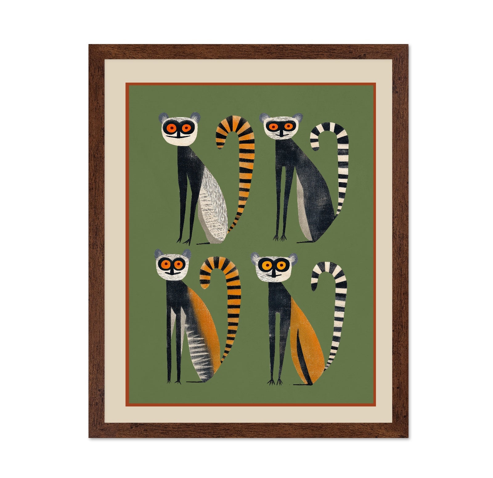 Striped Lemur Quartet