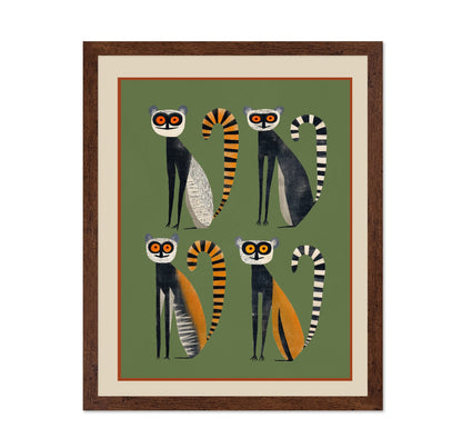 Striped Lemur Quartet
