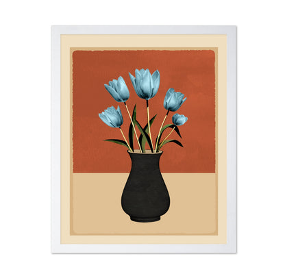 Blue Tulip Arrangement