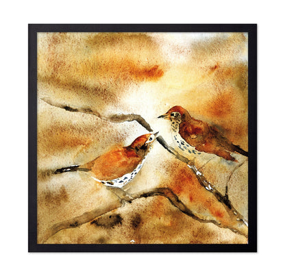 Autumn Songbirds Pair