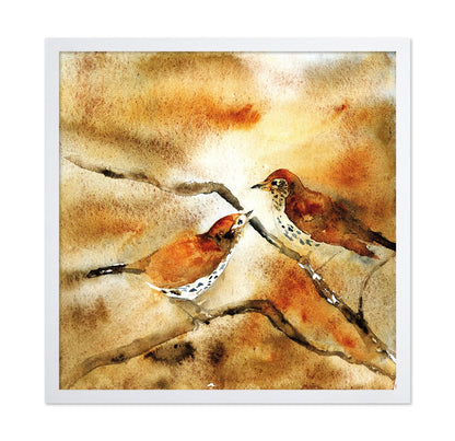 Autumn Songbirds Pair