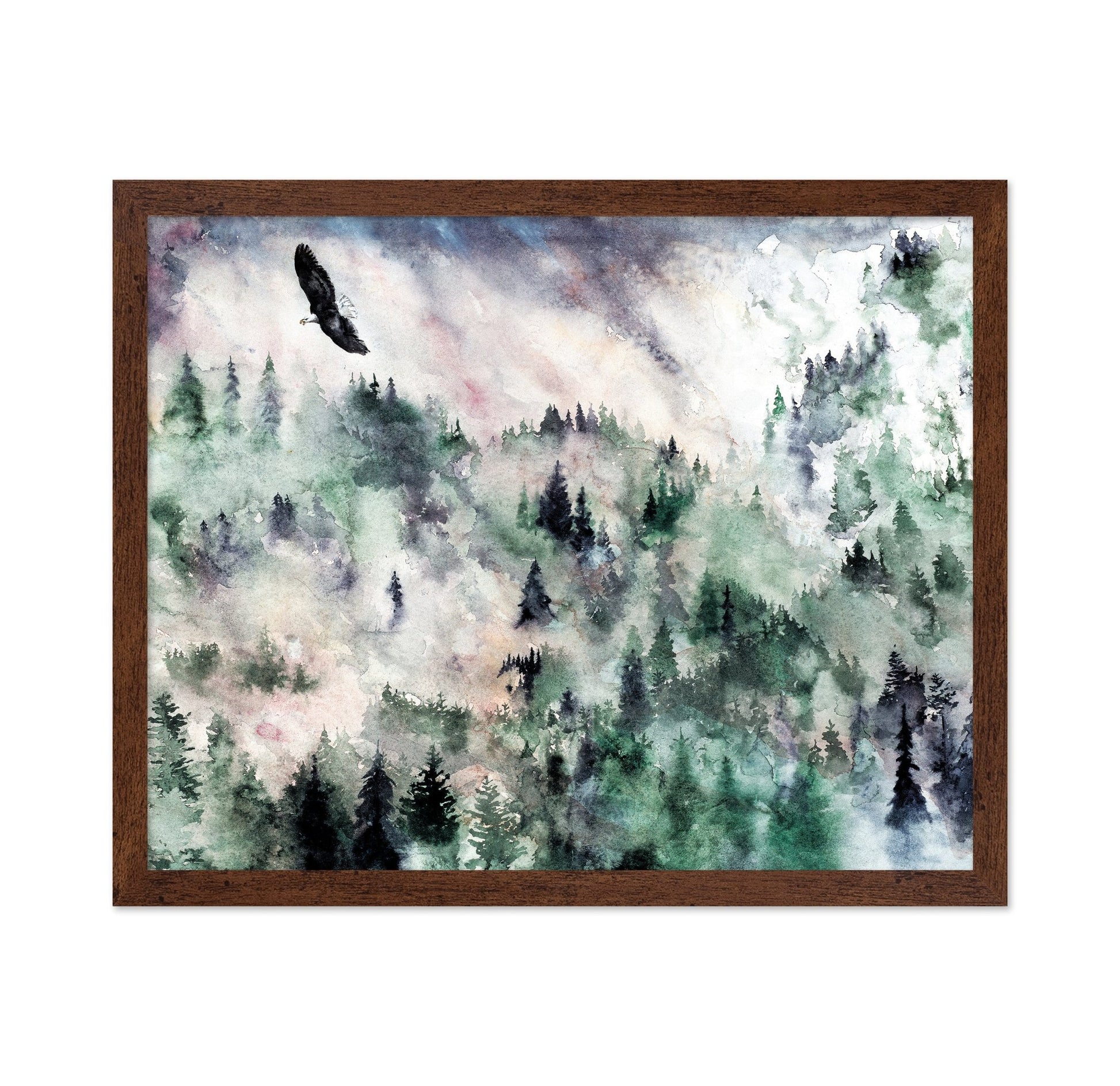 Misty Forest Eagle
