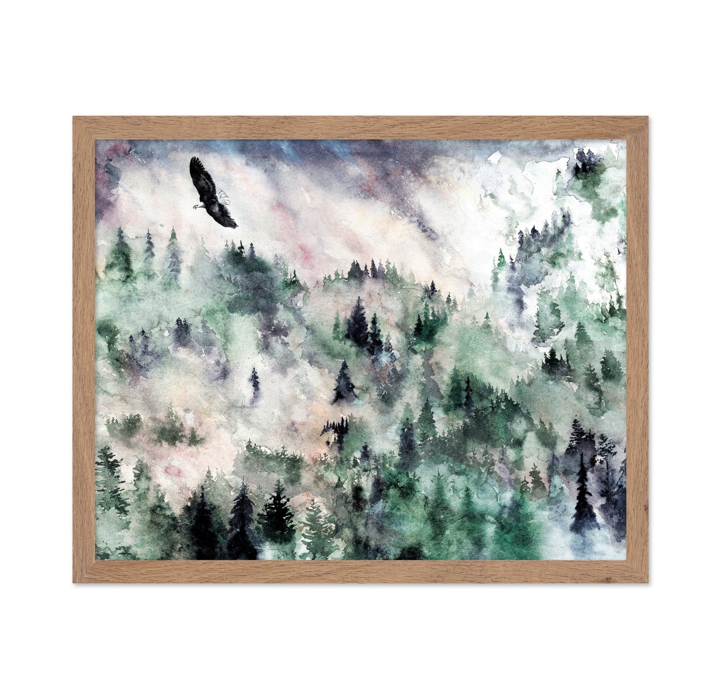 Misty Forest Eagle