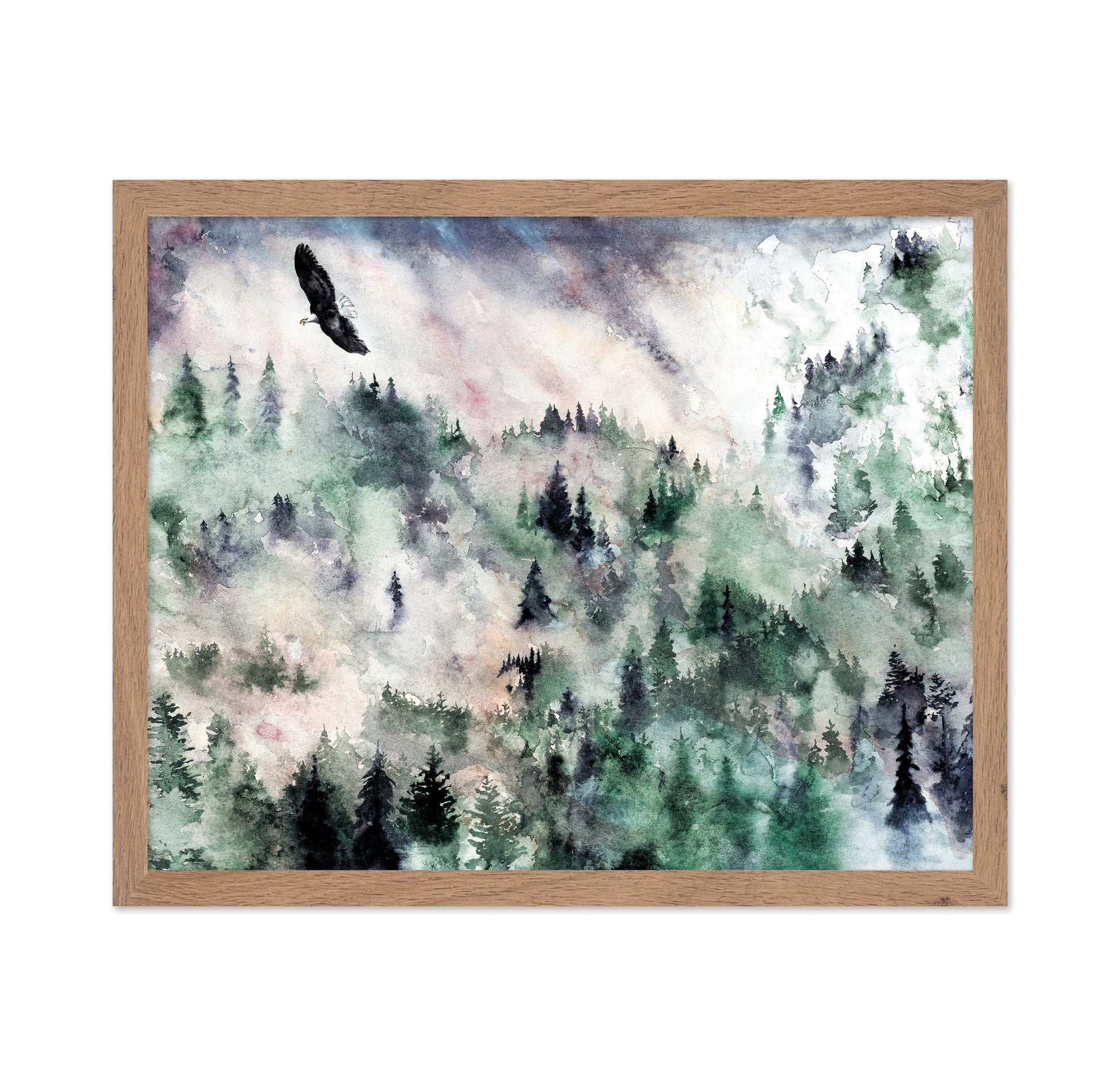 Misty Forest Eagle