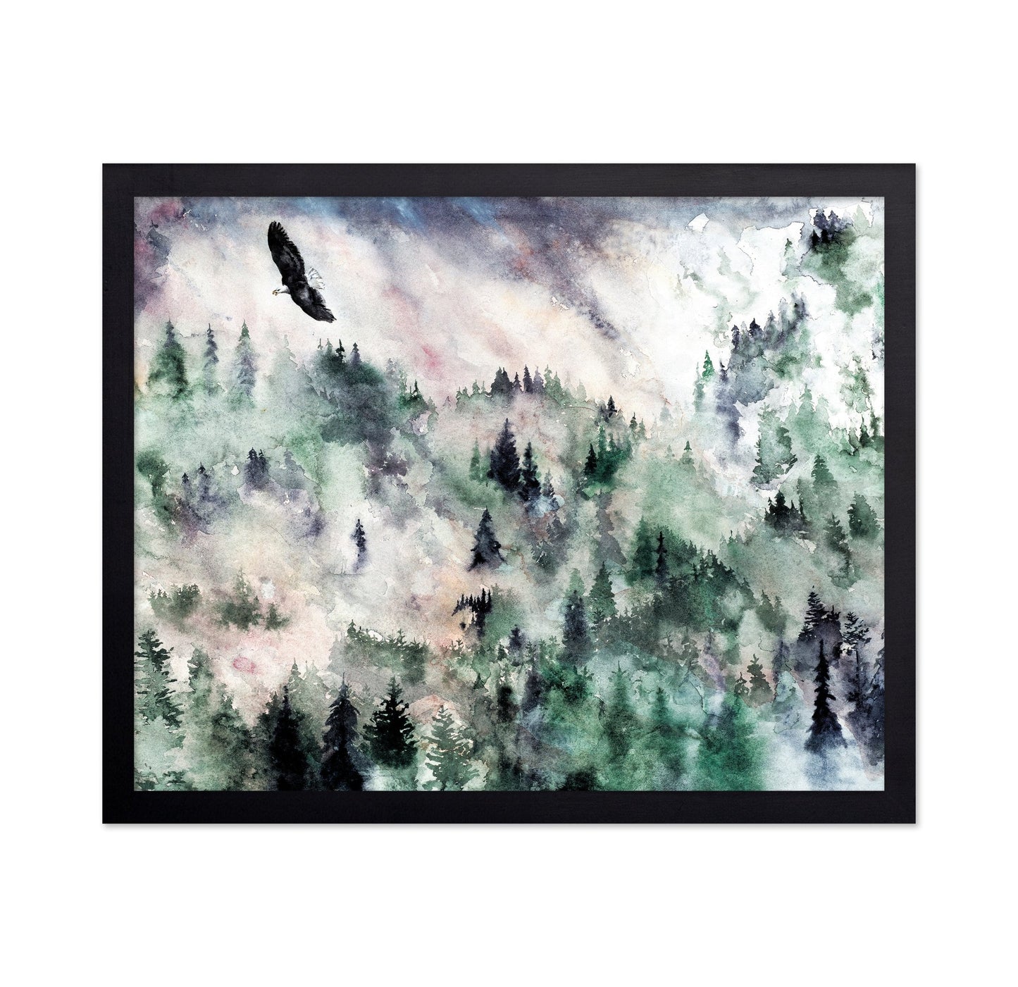 Misty Forest Eagle