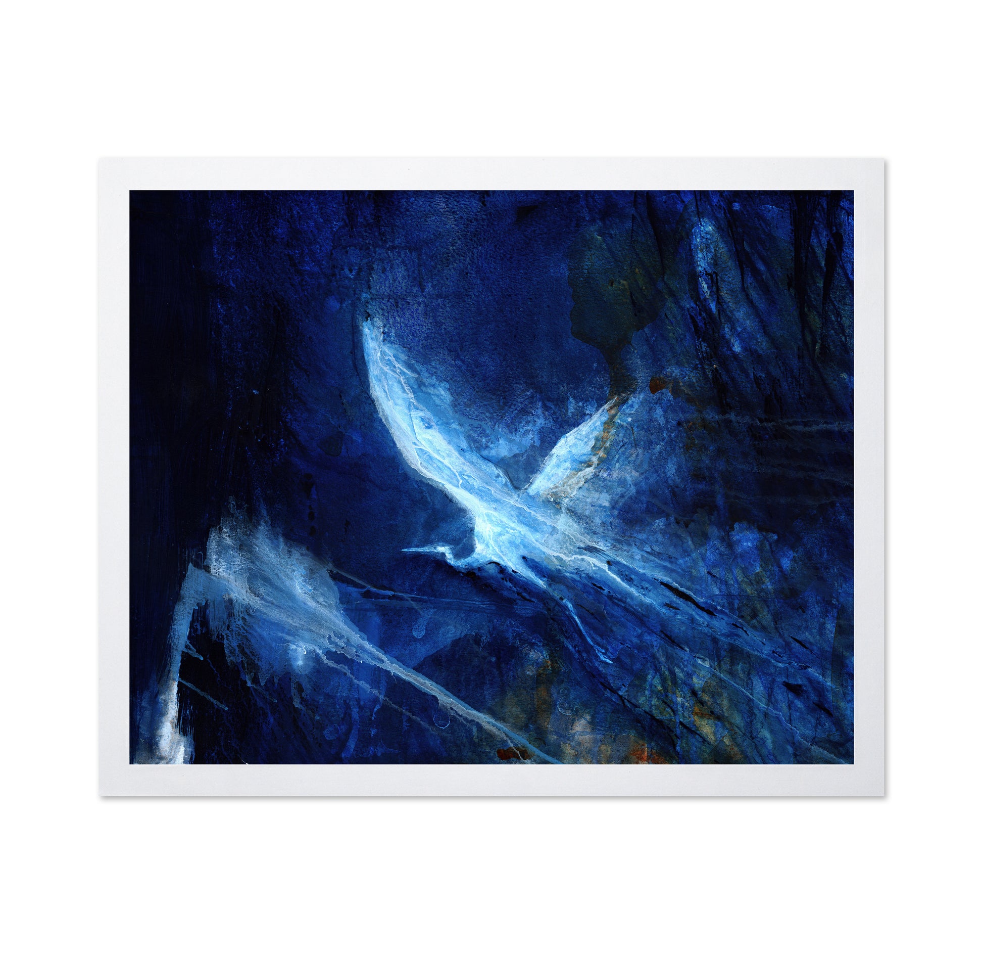 Ethereal Blue Heron