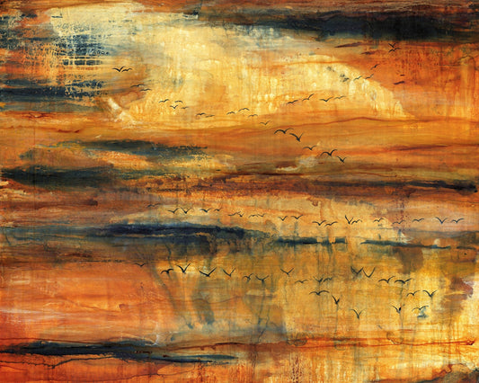 Golden Migration Skies