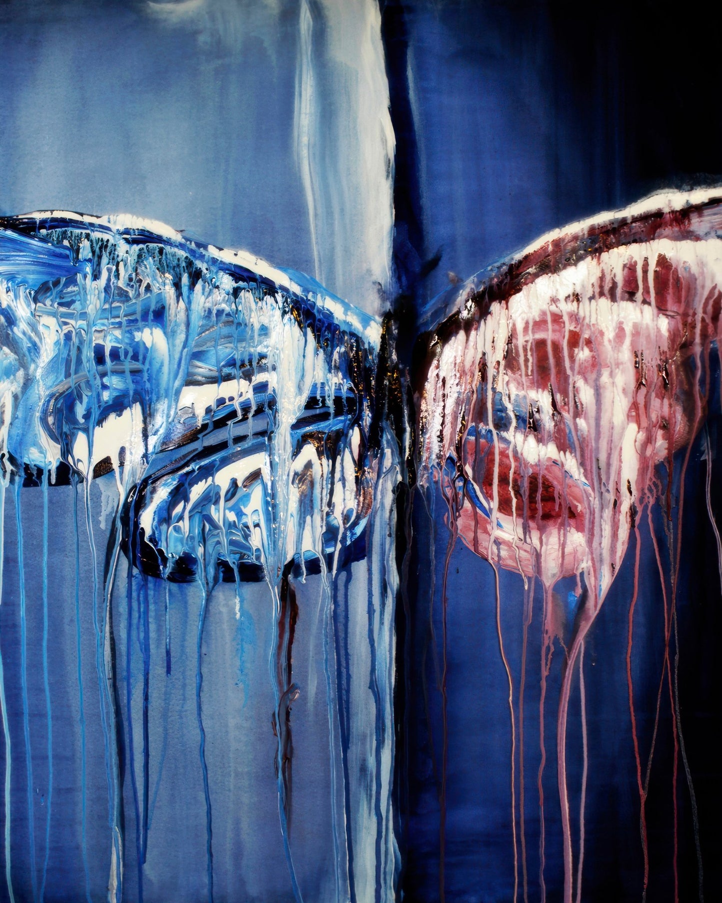 Dripping Dual Butterfly