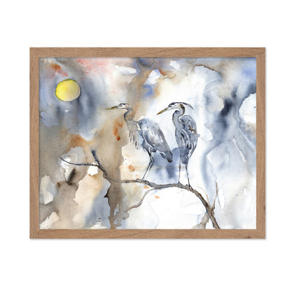 Twin Heron Moon
