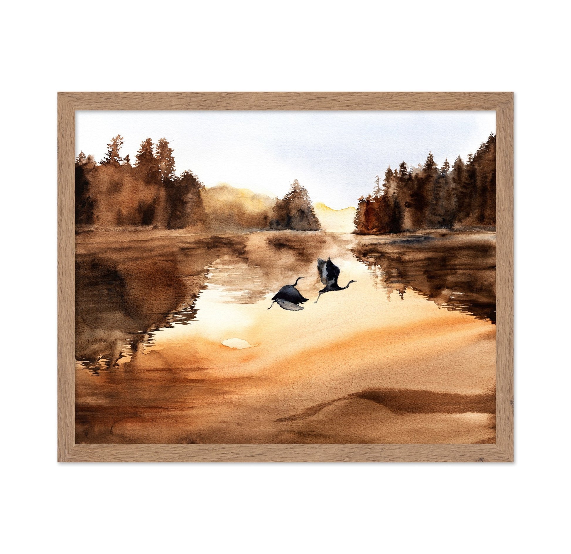 Autumn Crane Flight