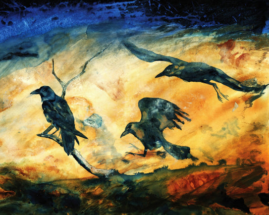 Raven Trio Flight