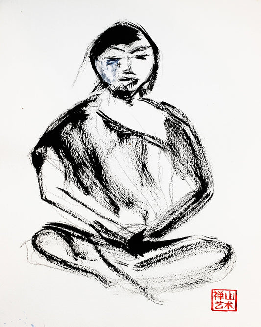 Zen Meditation Figure