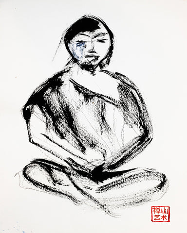 Zen Meditation Figure