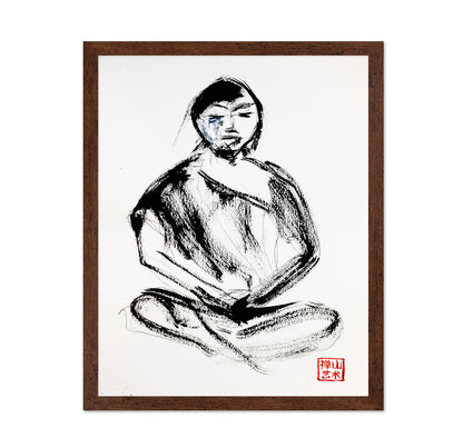 Zen Meditation Figure