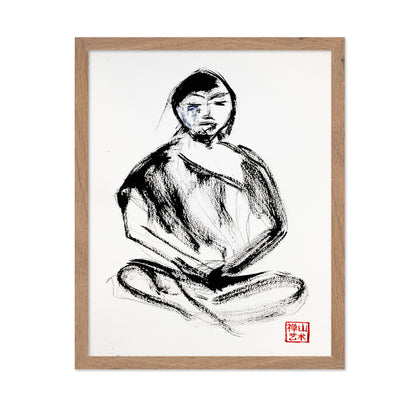 Zen Meditation Figure